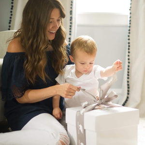 Introducing the Sequins & Stripes Modern Layette Cuddle Box