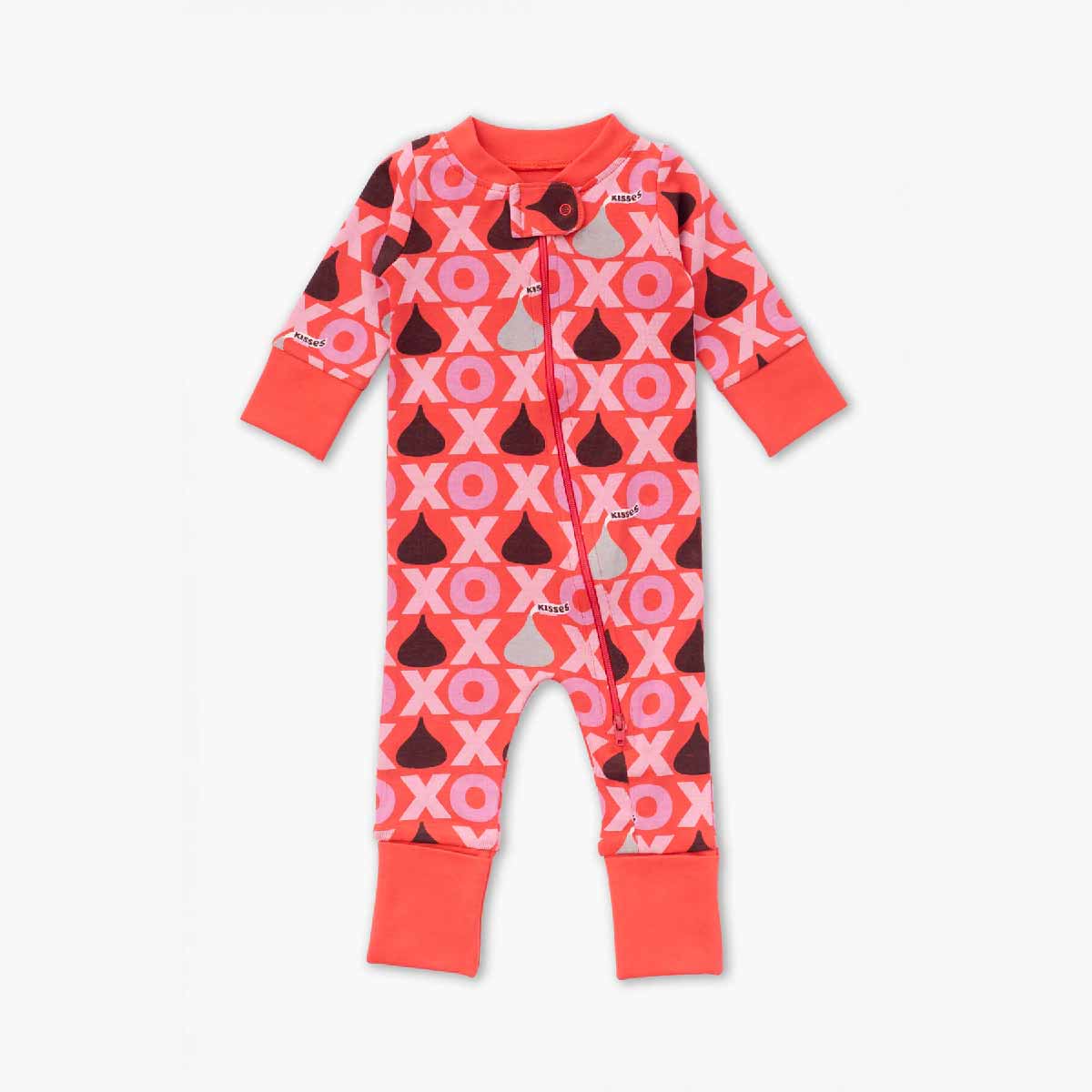 OnePiece Baby Pajamas_Hershey's Kiss Monica + Andy