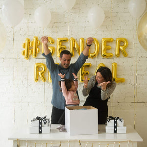 Everything You Need to Know About Planning a Creative Gender Reveal With Monica + Andy