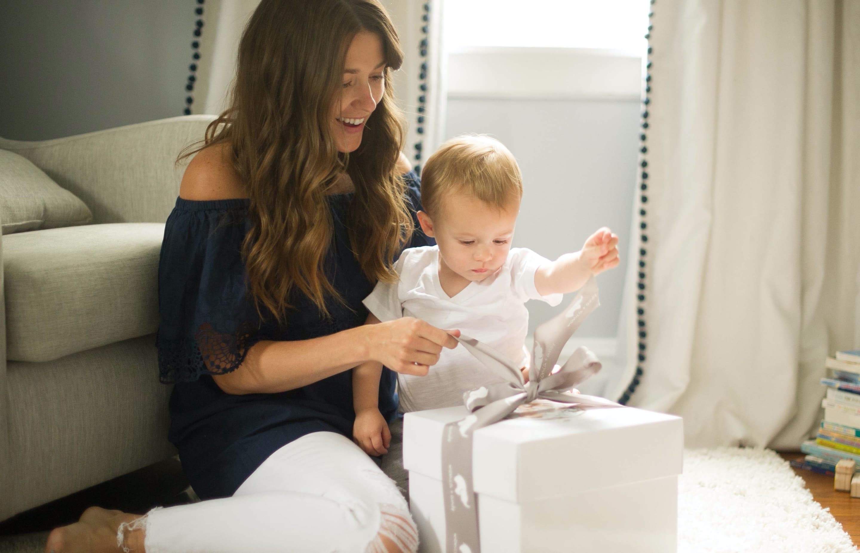 Introducing the Sequins &amp; Stripes Modern Layette Cuddle Box