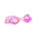 Bling2o Floating Fuchsia Rainbow Girl Kids' Swim Goggles