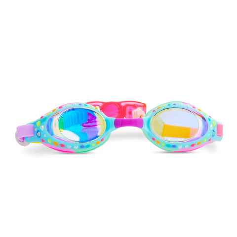 Bling2o Barrier Reef Blue Tropical Getaway Girl Kids' Swim Goggles
