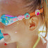 Bling2o Barrier Reef Blue Tropical Getaway Girl Kids' Swim Goggles