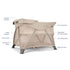 Nuna SENA aire Playard, Travel Crib and Changing Table in Biscotti