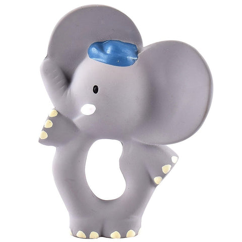 Tikiri Toys Alvin the Elephant - Organic Natural Rubber Teether