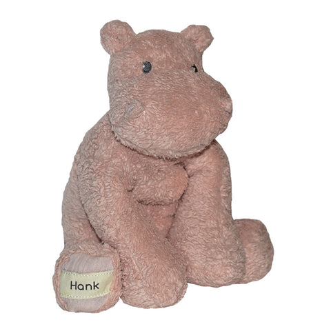Tikiri Toys Hank the Hippo Organic Plush Toy