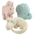 Tikiri Toys Marshmallow Soft Organic Natural Rubber Rattles, Bath Toys & Teethers