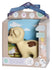 Tikiri Toys Puppy Organic Natural Rubber Rattle, Teether & Bath Toy