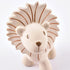 Tikiri Toys Lion Organic Natural Rubber Rattle, Teether & Bath Toy
