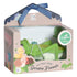 Tikiri Toys Grasshopper Natural Rubber Teether, Rattle & Bath Toy