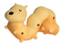 Tikiri Toys Caterpillar Natural Rubber Teether, Rattle & Bath Toy