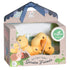Tikiri Toys Caterpillar Natural Rubber Teether, Rattle & Bath Toy