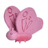 Tikiri Toys Butterfly Natural Rubber Teether, Rattle & Bath Toy