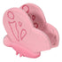 Tikiri Toys Butterfly Natural Rubber Teether, Rattle & Bath Toy