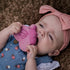 Tikiri Toys Butterfly Natural Rubber Teether, Rattle & Bath Toy
