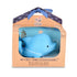 Tikiri Toys Dolphin Organic Natural Rubber Rattle, Teether & Bath Toy