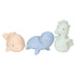 Tikiri Toys Marshmallow Soft Organic Natural Rubber Teethers, Rattles & Bath Toys