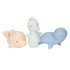Tikiri Toys Marshmallow Soft Organic Natural Rubber Teethers, Rattles & Bath Toys