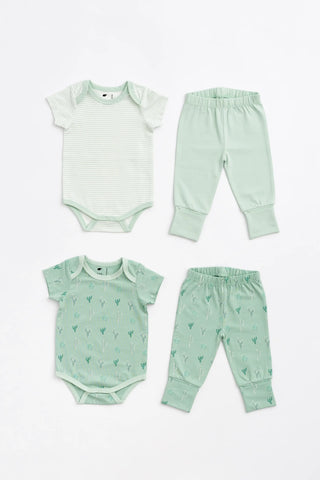 Bundle Item - 2-Pack Hello Baby Pants_Green Cactus