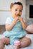 Tikiri Toys Cookie Natural Rubber Teether, Rattle & Pretend Play