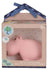 Tikiri Toys Hippo Organic Natural Rubber Rattle, Teether & Bath Toy