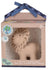 Tikiri Toys Lion Organic Natural Rubber Rattle, Teether & Bath Toy