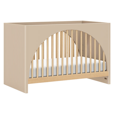 Moab 3-in-1 Convertible Crib_Taupe / Ash