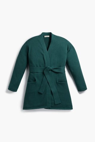 Adult Sweater Coat_Dark Green