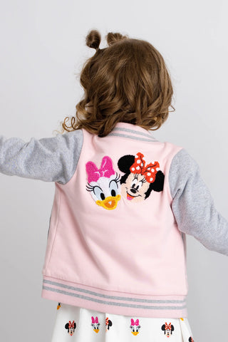 Zip Bomber Jacket_Disney Minnie + Friends