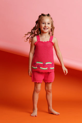 Crochet Tank Top_Little Watermelons