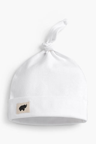 Top Knot Cap_Optic White