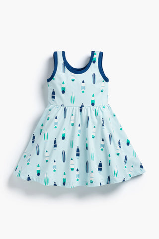 Sleeveless Let's Dance Dress_Surfs Up