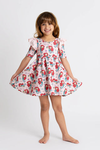 Ruffle Let's Twirl Dress_Disney The Little Mermaid