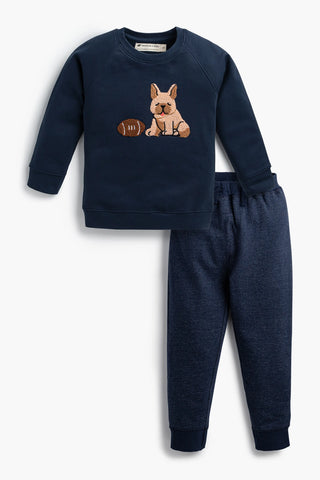 Bundle Item - Track Pants_Navy Blue Heather