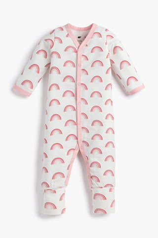 On the Go One-Piece_Light Pink Rainbow
