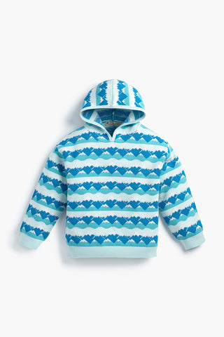 Sweater Hoodie_Snowy Peaks