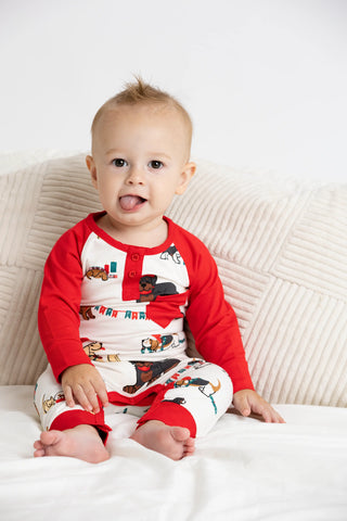 Henley Romper_Pawliday Dogs