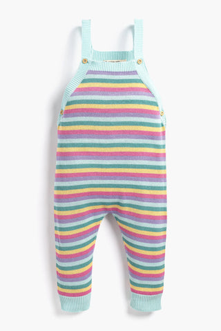 SALE - Knit Overalls_Winter Stripes