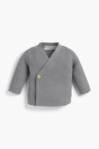 Lucky Baby Cardigan_Grey