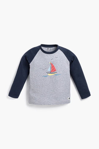 Long Sleeve Baseball Tee_Little Skippers
