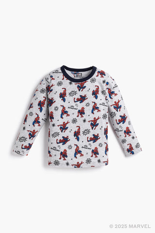 Long Sleeve Crewneck Tee_Marvel Spider-Man