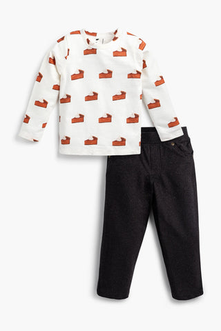 Bundle Item - Long Sleeve Crewneck Tee_Pumpkin Pie Slice