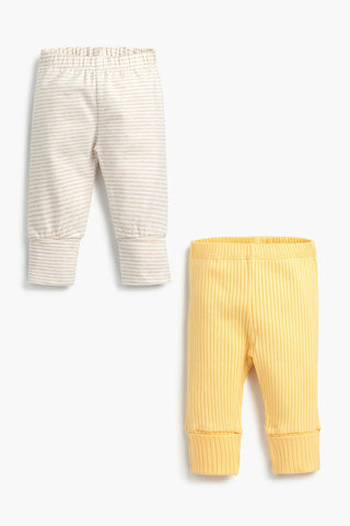 2-Pack Hello Baby Pants_Yellow