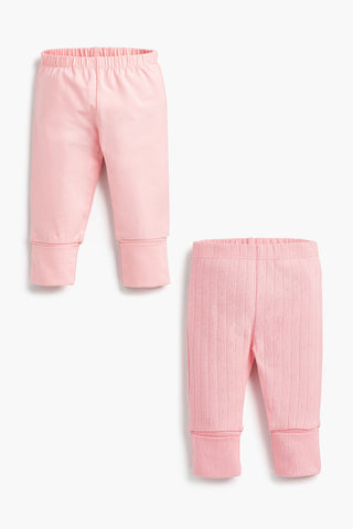 2-Pack Hello Baby Pants_Light Pink