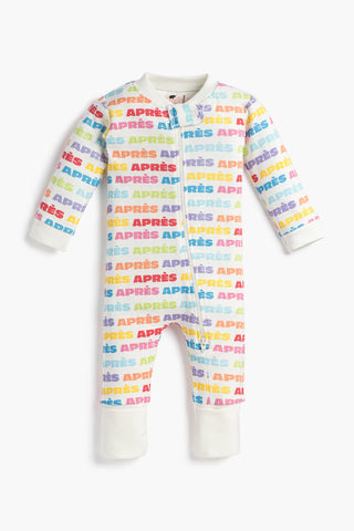 One-Piece Baby Pajamas_Rainbow Apres