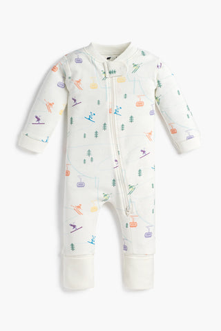 One-Piece Baby Pajamas_Alpine Adventures