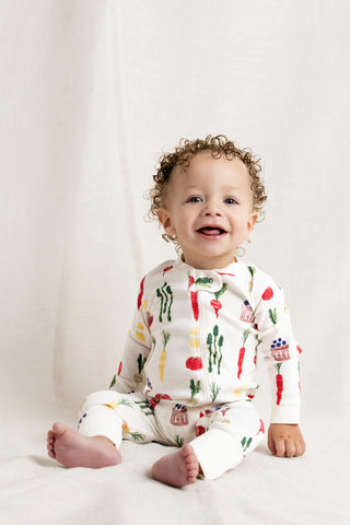 One-Piece Baby Pajamas_Farmers Market Haul