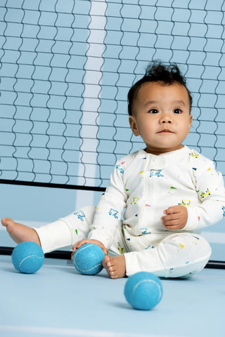One-Piece Baby Pajamas_Little Caddies