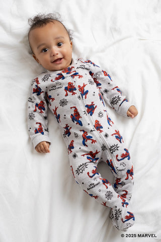 One-Piece Baby Footed Pajamas_Marvel Spider-Man