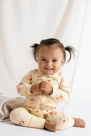 One-Piece Baby Pajamas_Winnie the Pooh